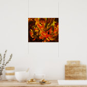 Poster Warme deinen Platz auf (Küche)