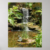 Poster, Wasserfall und Meerjungfrau Poster (Vorne)