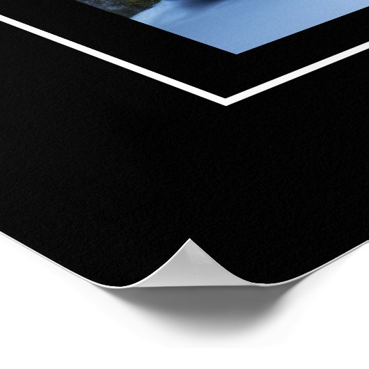 Poster Waterfall Szene (Ecke)