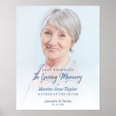 Póster Wedding Love Memory reserviert Sitzplatz Lo Poster (Vorne)