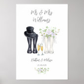 Poster Wedding Welly Boots (Vorne)