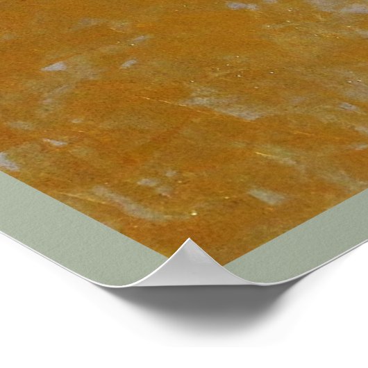 Poster "Weiße Lilie" (Ecke)