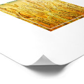 Poster-Weizen Poster (Ecke)