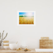 Poster-Weizen Poster (Küche)