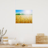 Poster-Weizen Poster (Küche)