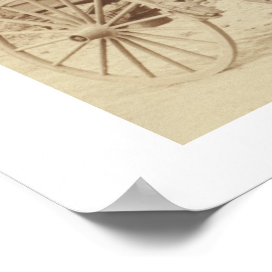 Poster "Wells Fargo Express" (Ecke)