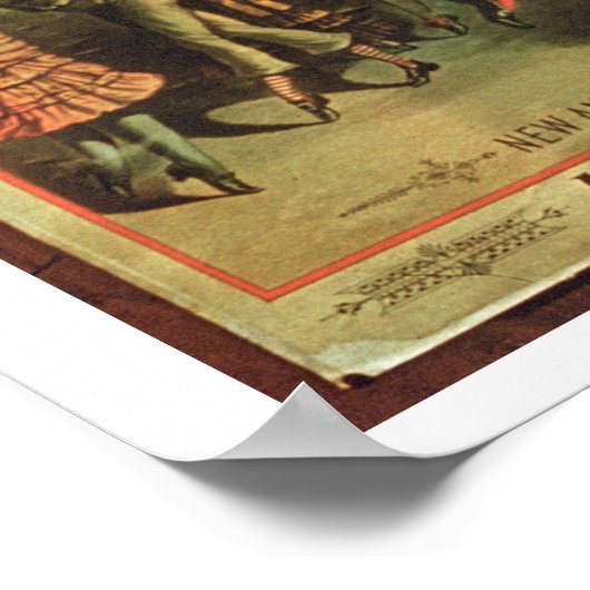 Poster Werbung Barlow, Wilson, Primrose und We (Ecke)