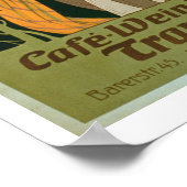 Poster Werbung "Transvaal" ein Kaffee, Wein und (Ecke)