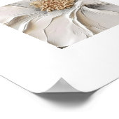 Poster - White Daisy (Ecke)