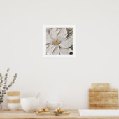 Poster - White Daisy (Küche)