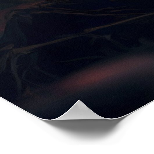 Poster White Wolf (Ecke)