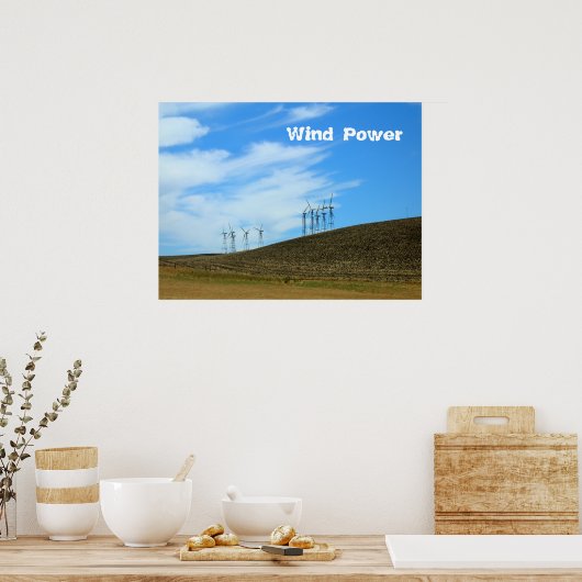 Poster - Windpark (Küche)