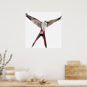 Poster: Wingspan Bird aus Board Game Components Poster (Küche)