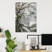Poster Winter Szene (Heimbüro)
