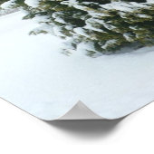 Poster Winter Szene (Ecke)