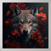 Poster Wolf (Vorne)