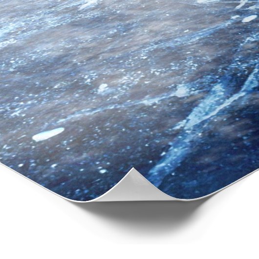 Poster "Wolf Moon" (Ecke)