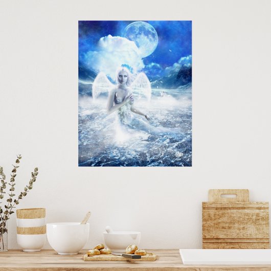 Poster "Wolf Moon" (Küche)