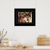Poster-Wolf Poster (Küche)