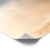 Poster/Wölfe heulen am Mond Poster (Ecke)