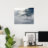 Poster Wolves (Heimbüro)