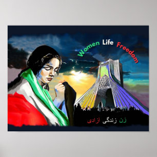 Poster "Women Life Freedom" (Matte)