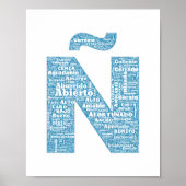 Poster - Word Cloud (Vorne)