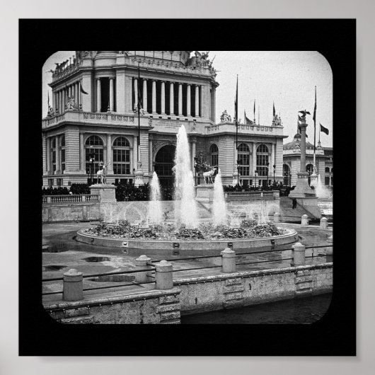 Poster-World's Fair-Electric Fountain Poster (Vorne)