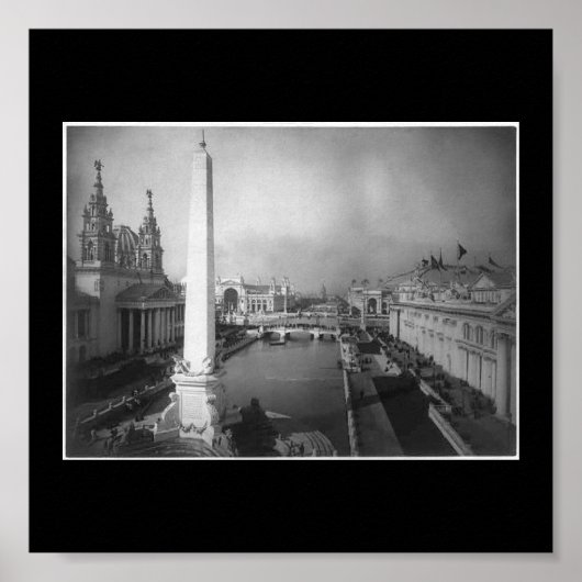 Poster-World's Fair-World's Expo 1893 Poster (Vorne)