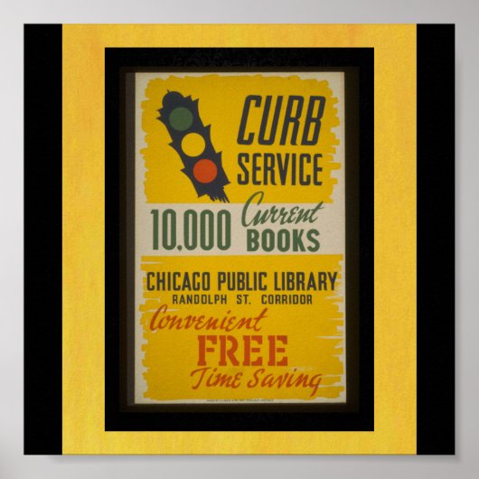 Poster-WPA Chicago-Public Library-WPA Poster (Vorne)