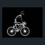 POSTER - X-RAY SKELETON BIKING BLACK GRAY<br><div class="desc">X-RAY SKELETON BIKING BLACK GRAY - Ein Röntgen-Vision-Stil menschliches Skelett auf dem Fahrrad. Ein tolles Geschenk für jeden Biker! Gedruckt auf hochwertigen Kleidungsstücken für Männer, Frauen und Kinder wie T - Shirt, Tanklappen und Kapuzen, Accessoires wie Halsbinden, Hüte und Totensäcke, Sammlerstücke, Halsbecher, Neuheiten, kleine Geschenke und Geschenkartikel. Dieses Design eignet...</div>