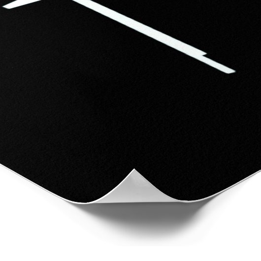 Poster - X-Ray Skelett Original (Ecke)