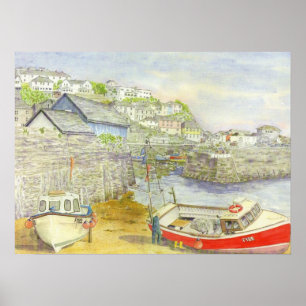 Poster "Yellow Wellies"