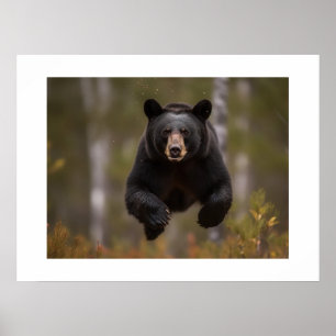 Poster Yellowstone-Bär 
