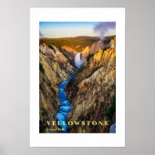 Poster Yellowstone Falls (Vorne)