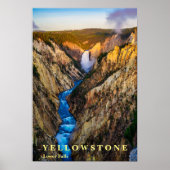 Poster Yellowstone Falls (Vorne)