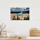 Poster Yellowstone Hot Pot (Küche)