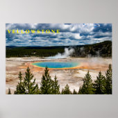 Poster Yellowstone Hot Pot (Vorne)
