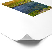 Poster Yellowstone Thermal Hot Pot (Ecke)