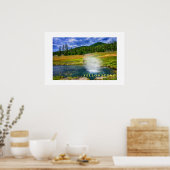 Poster Yellowstone Thermal Hot Pot (Küche)