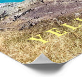 Poster Yellowstone Thermal Hot Pot (Ecke)