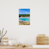 Poster Yellowstone Thermal Hot Pot (Küche)