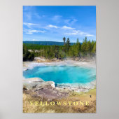 Poster Yellowstone Thermal Hot Pot (Vorne)