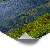 Poster Yellowstone Thermal Hot Pot (Ecke)