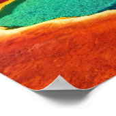 Poster Yellowstone Thermal Hot Pot (Ecke)