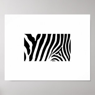 Poster - Zebrastreifen Abstract