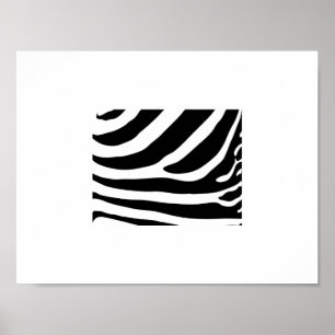 Poster - Zebrastreifen Abstract 2