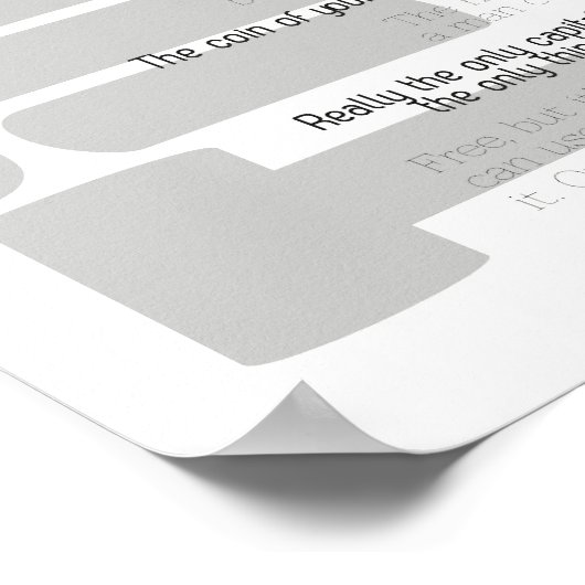 Poster - Zeit ist. . . (Ecke)