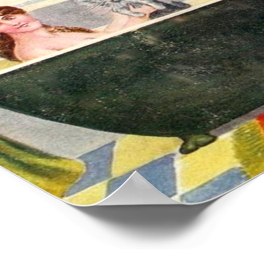 Poster - Zentrierte Seife (Ecke)