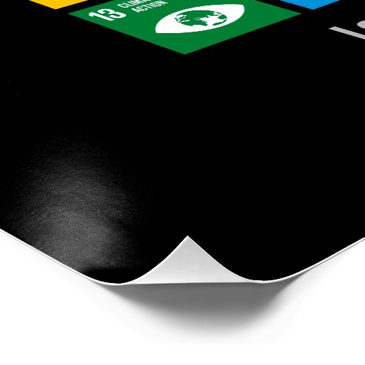 Poster zu den globalen Zielen (Ecke)